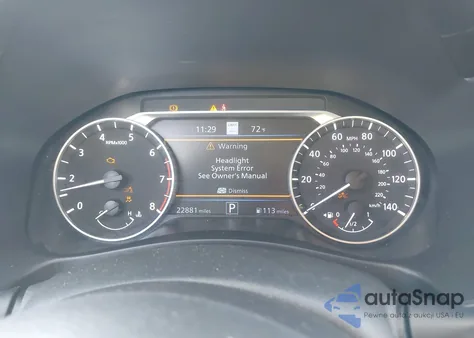 2021 Nissan Altima Platinum Intelligent Awd from USA, damaged, VIN 1N4BL4FW7MN351635